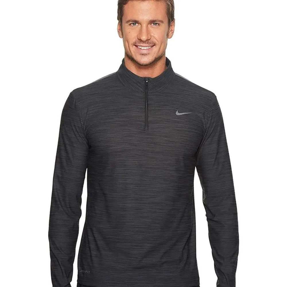 Nike Gray Performance Quarter-Zip